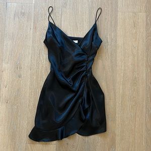 Topshop Satin Mini Dress